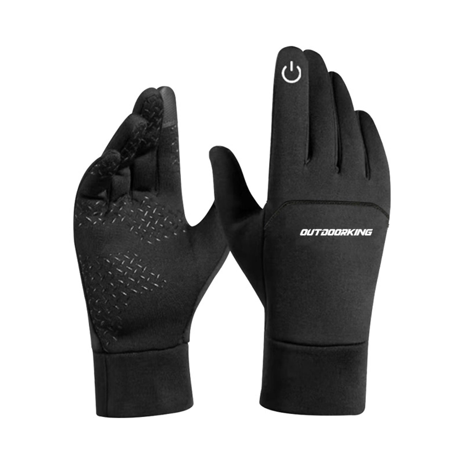 OutdoorKing Full Finger Gloves Non-slip Elastic Breathable Sports Cycling Gloves