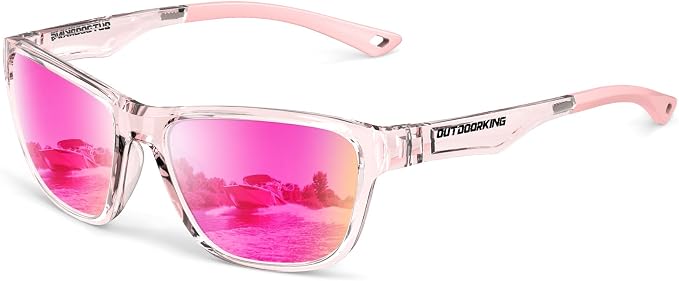 Polarized Running Sunglasses Womens Mens Sun Glasses for Fishing Golf UV400 OT145-12