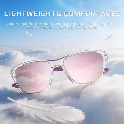 Polarized Running Sunglasses Womens Mens Sun Glasses for Fishing Golf UV400 OT145-12