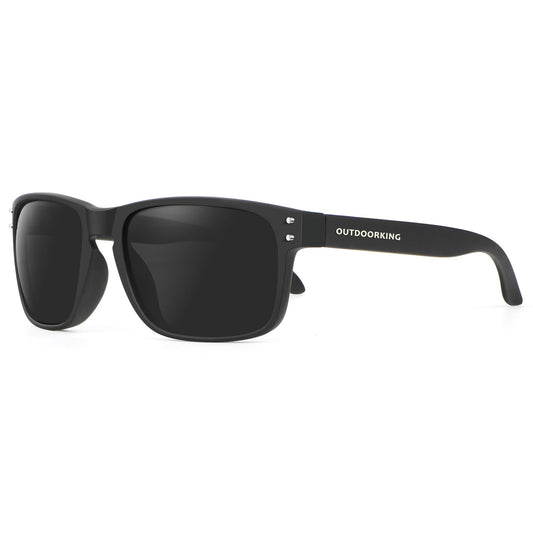 OUTDOORKING Rivets Square Sunglasses S66-2