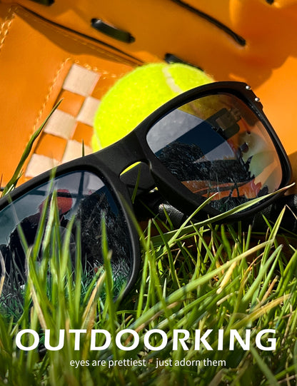 OUTDOORKING Rivets Square Sunglasses S66-2